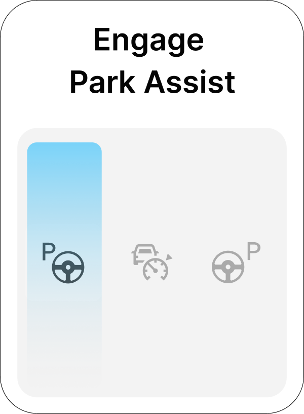 Horizon Control 2: thumb slide gesture on touchpad to highlight spot, press to engage APA